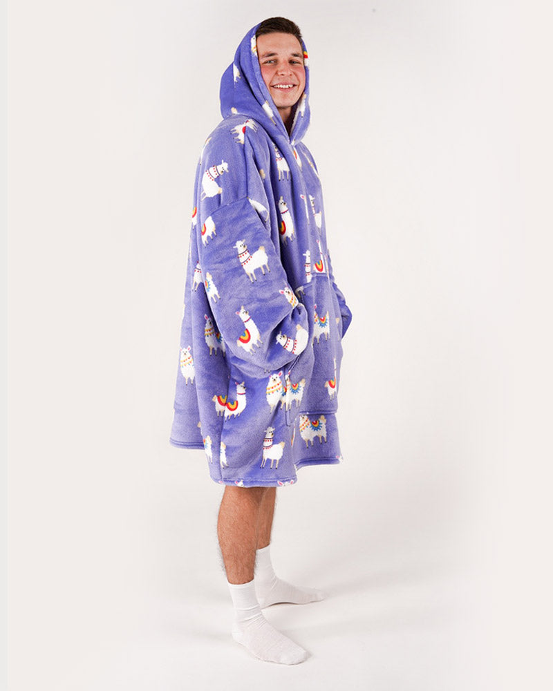 ciepła kocobluza bluza koc Bloozie alpaka alpaki