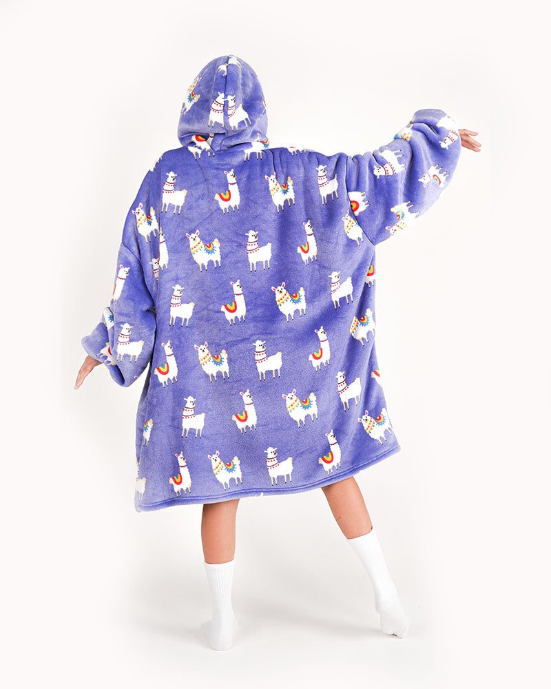 ciepła kocobluza bluza koc Bloozie alpaka alpaki