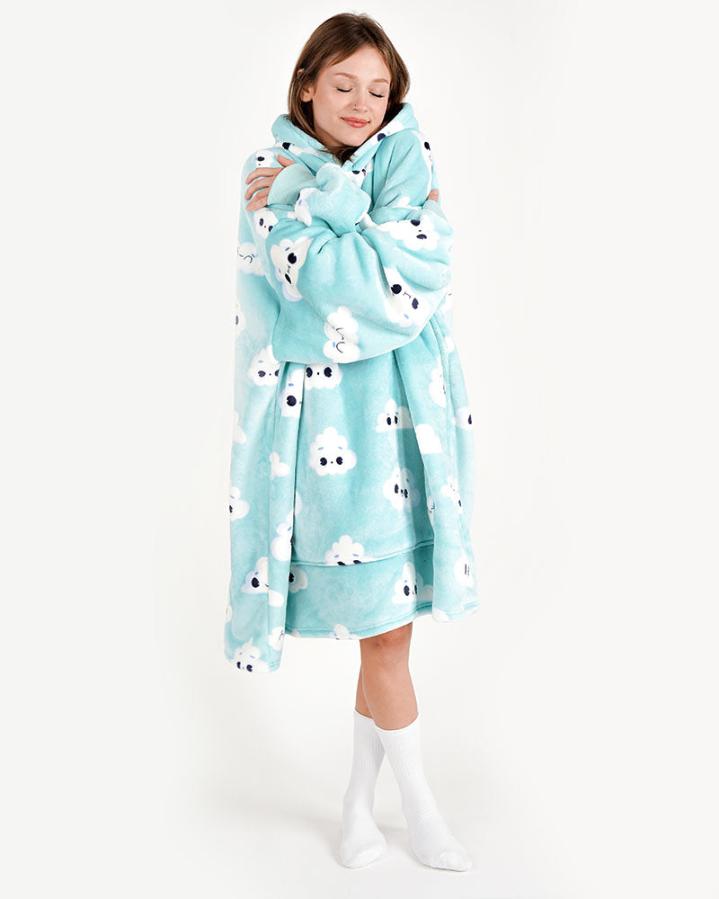 ciepła kocobluza bluza koc Bloozie chmurka chmury